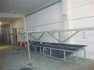 Jiangsu Liangji Wax Mould Cleaning Conveyor Line Manufacturing Site